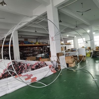 Сплющенный круговой складной знак 60in смертной казни через повешение торговой выставки дисплея выставки попа вверх