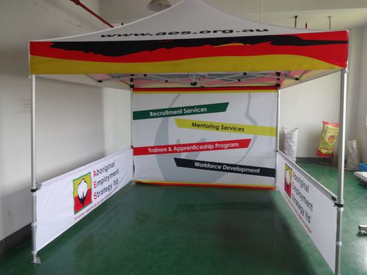 шатер тени 2.5X2.5m 8X8FT квадратный делает торговую выставку водостойким на открытом воздухе сени 10 x 20