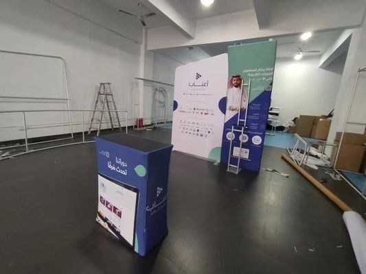 Выставка торговой выставки экспо ODM показывает прокат будочки Redardant 10x20 рамки 3x3